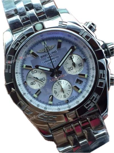 Swiss Replica Breitling Avenger watch Steel band white MOP dial